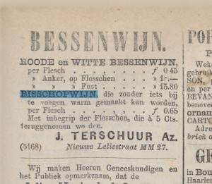 Bisschopwijn
